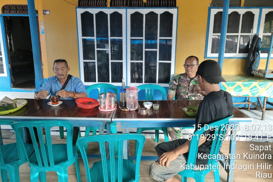 Koramil 04/Kuindra Ajak Masyarakat Untuk Terus Menjaga Jiwa Saling Menghormati Antar Sesama