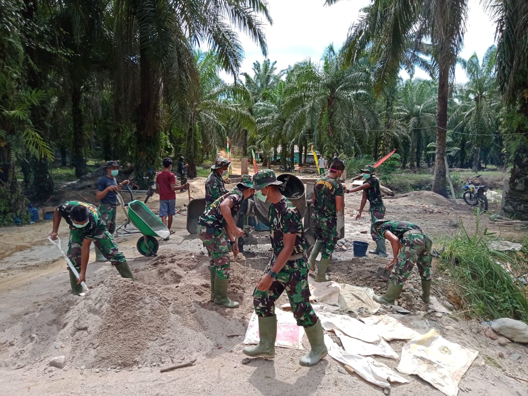 Sekilas Melihat TMMD ke-111 Kodim 0321/Rohil Tahun 2021