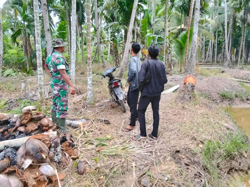 Serka Ferry Barus: Mencegah Kebakaran Hutan di Reteh