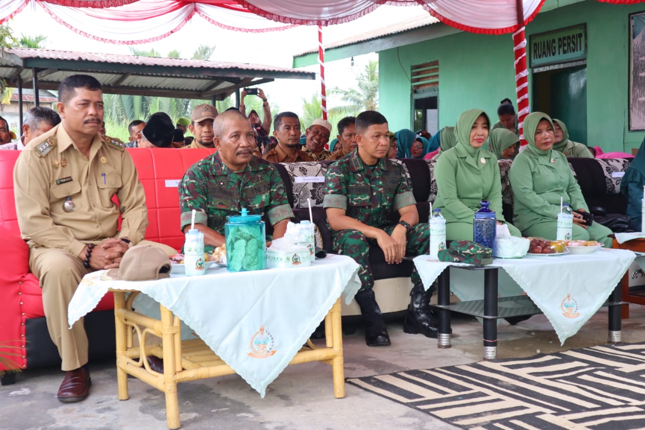 Dihadapan Dandim, Tokoh Masyarakat Puji Kempemimpinan Danramil 07/Reteh