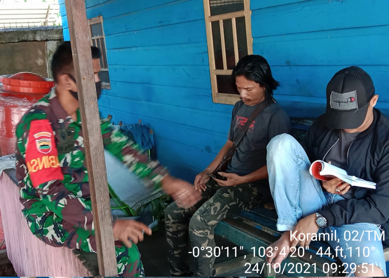 Komsos Bersama Warga Binaan, Serda Oki Sandra Pererat Silahturrahmi