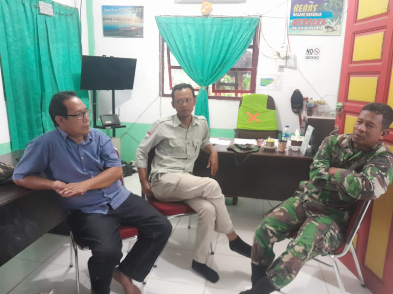 Babinsa 05/Gas Serka Nawawi Komsos Bersama Warga Binaan