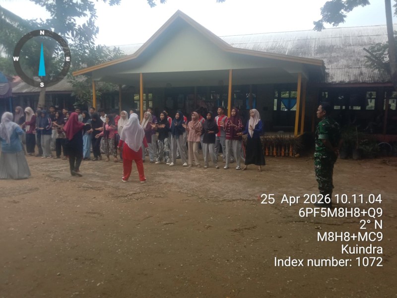 Komsos di Kampung Pancasila Sapat, Serka Surachman: Asah, Asih, Asuh Wujud Nyata Cinta Tanah Air