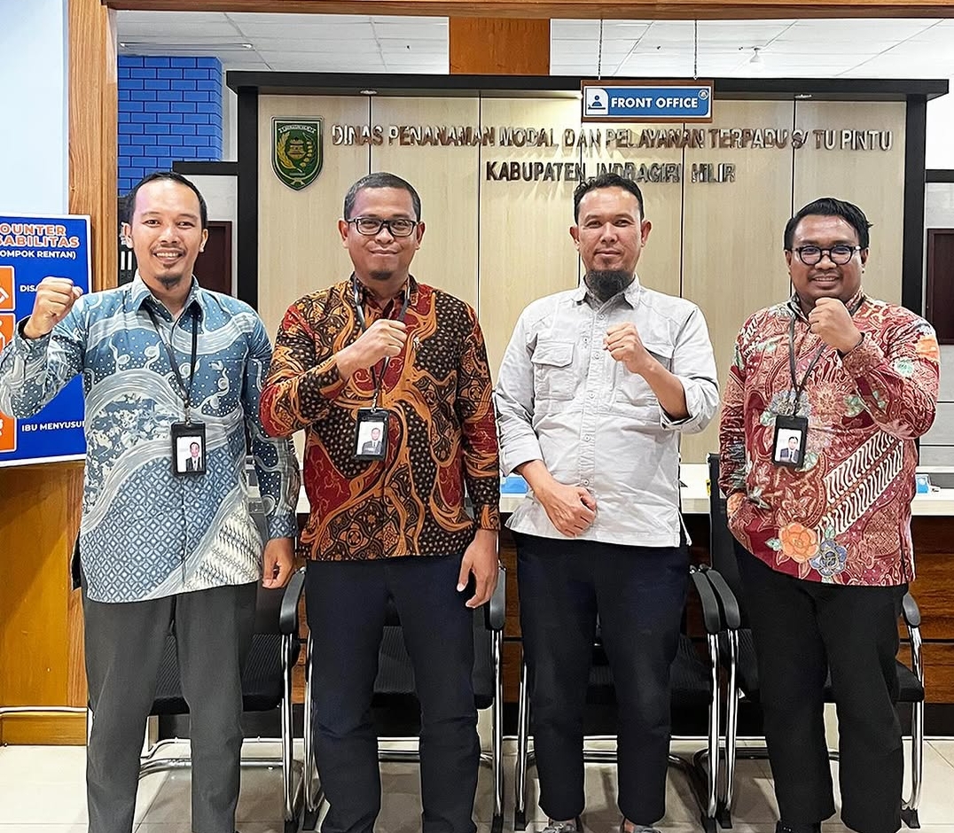 DPMPTSP Inhil Sambut Rombongan Ombudsman RI Riau Dalam Rangka Penilaian Kepatuhan Pelayanan Publik