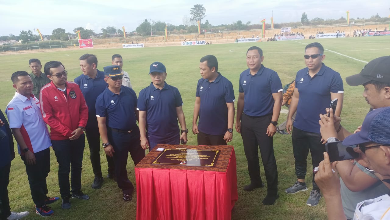 Tiga Pimpinan DPRD Kota Pekanbaru Hadiri Peresmian Sport Center Tenayan