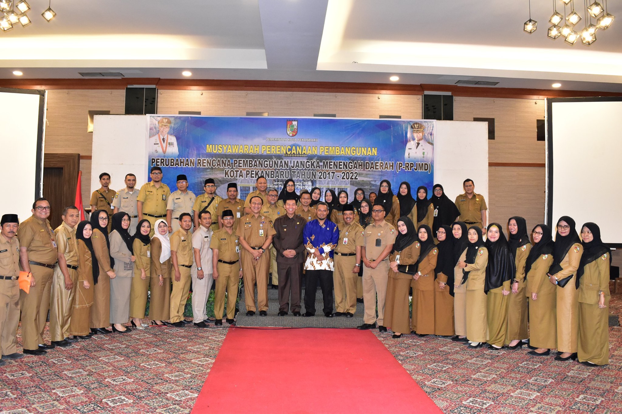 Dibuka Oleh Walikota, Pimpinan dan Anggota DPRD Pekanbaru Hadiri RPJMD 2017-2022