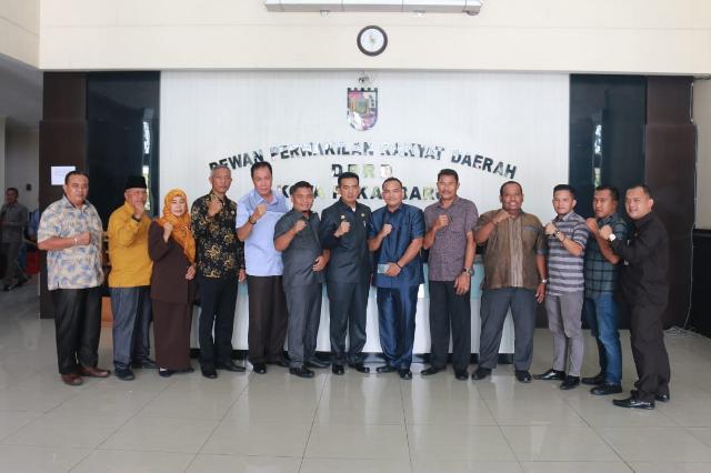 DPRD Labuhan Batu Selatan dan DPRD Pekanbaru Bahas Penataan Kota Kedepan