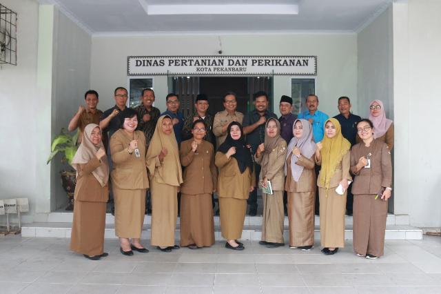 Pansus SOTK DPRD Pekanbaru Sambangi Dishub dan Distan