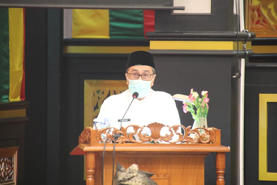 Rapat Paripurna HUT ke-236 Kota Pekanbaru Digelar Sesuai dengan Protokol Kesehatan 
