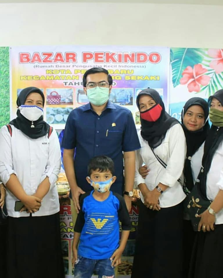 Bazar dan Pelantikan Pengurus Pekindo dihadiri Wakil ketua DPRD