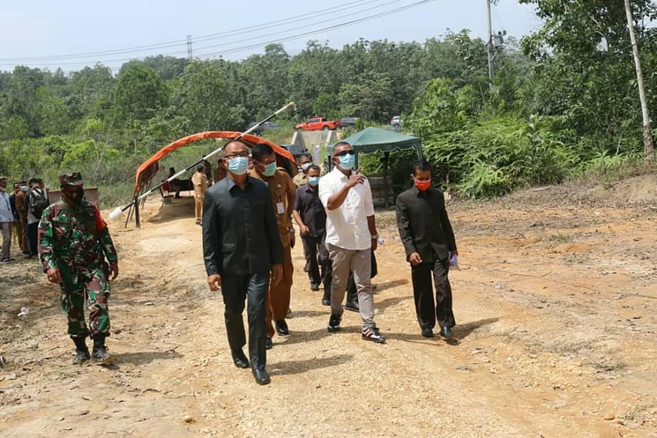 Komisi IV DPRD Pekanbaru Tinjau Semburan Gas di Tenayan Raya