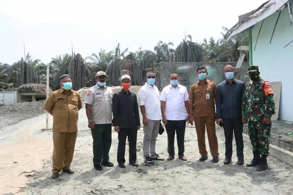 Komisi IV DPRD Pekanbaru Tinjau Semburan Gas di Tenayan Raya