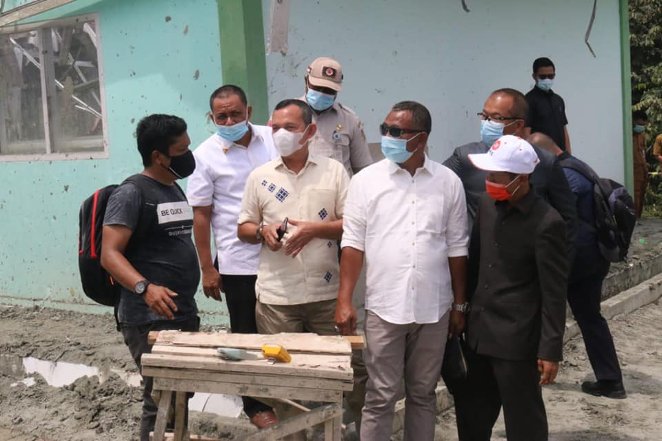Komisi IV DPRD Pekanbaru Tinjau Semburan Gas di Tenayan Raya