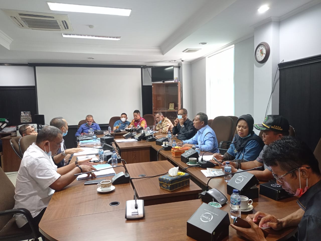 Bahas Soal Tunggakan Listrik Lampu PJU, Komisi IV DPRD Pekanbaru Hearing Dishub