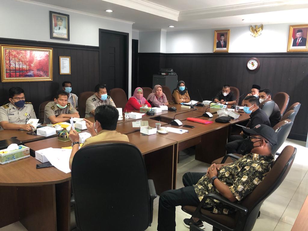 DPRD Pekanbaru dan Kepala Kantor Kesyahbandaran dan Otoritas Pelabuhan Gelar Hearing