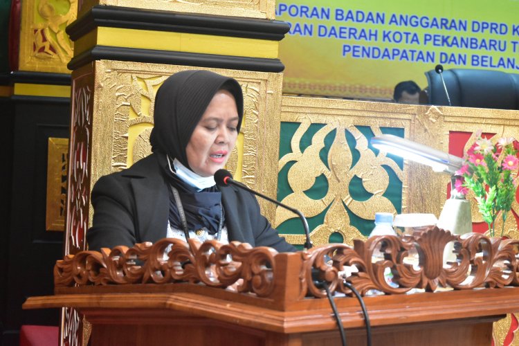 Paripurna ke-5 Masa Sidang III, Pemko Pekanbaru Sampaikan Ranperda Perlindungan Masyarakat dari Covid-19