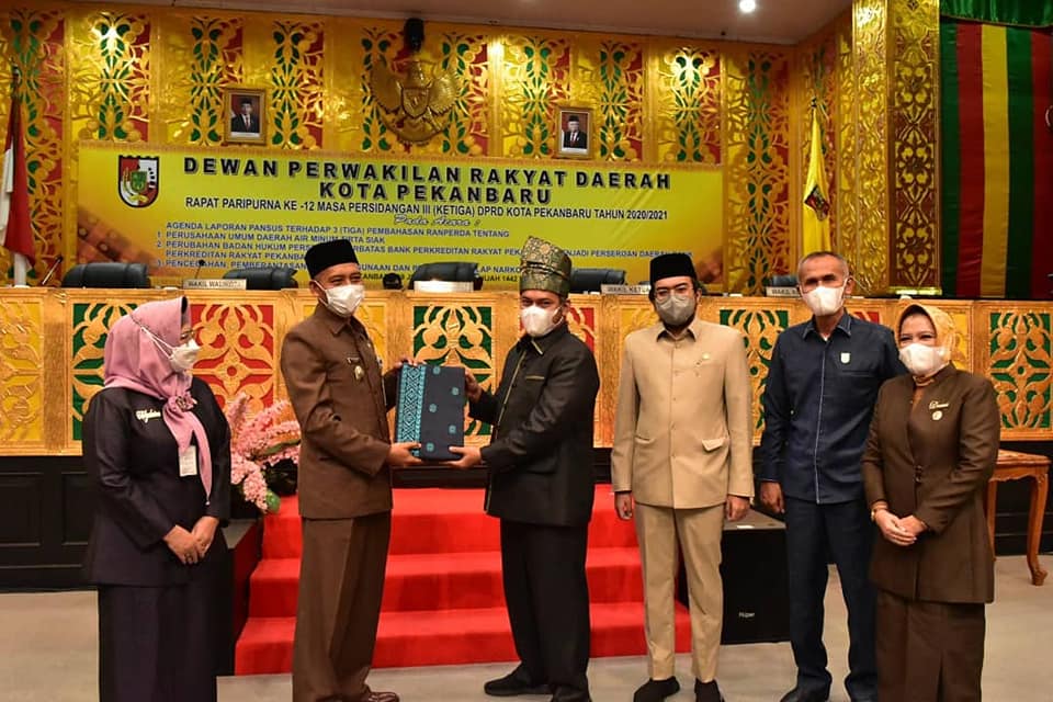 Usulan dari Pemko, DPRD Pekanbaru Bahas Perubahan Perda Covid-19