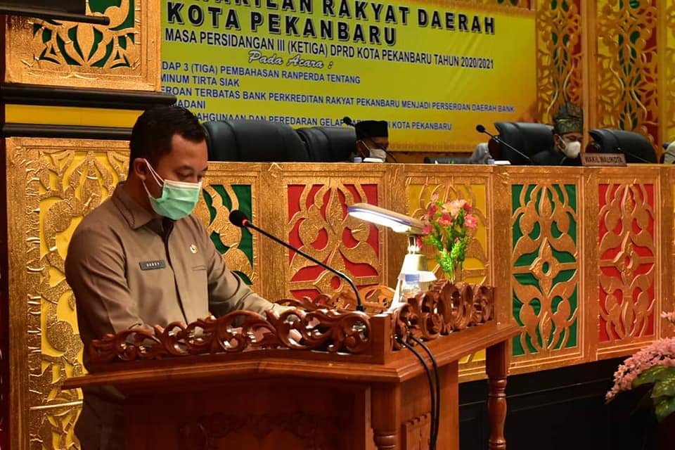 Usulan dari Pemko, DPRD Pekanbaru Bahas Perubahan Perda Covid-19
