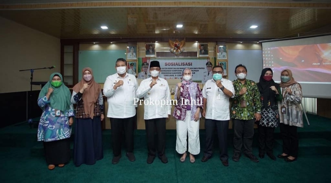 Bupati Buka Sosialisasi Penerapan Sistem Merit Manajemen ASN di Inhil