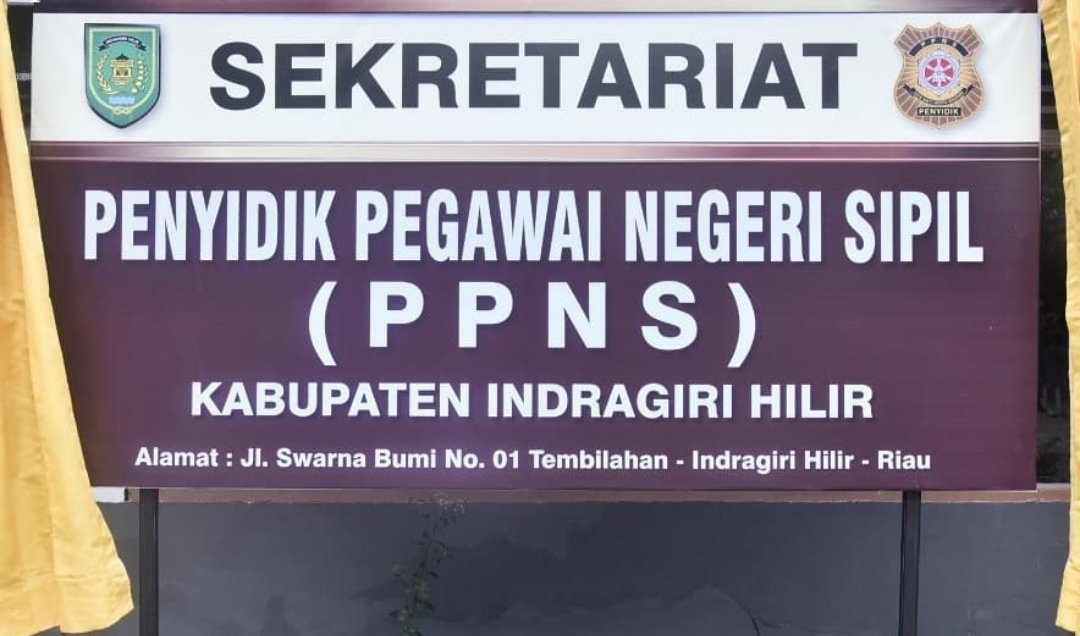 Wabup Inhil H Syamsuddin Uti Resmikan Sekretariat Bersama PPNS