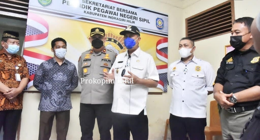 Wabup Inhil H Syamsuddin Uti Resmikan Sekretariat Bersama PPNS