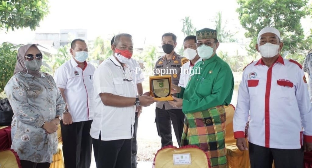 Bupati HM Wardan Sambut Kedatangan Kesbangpol dan FPK Provinsi Riau
