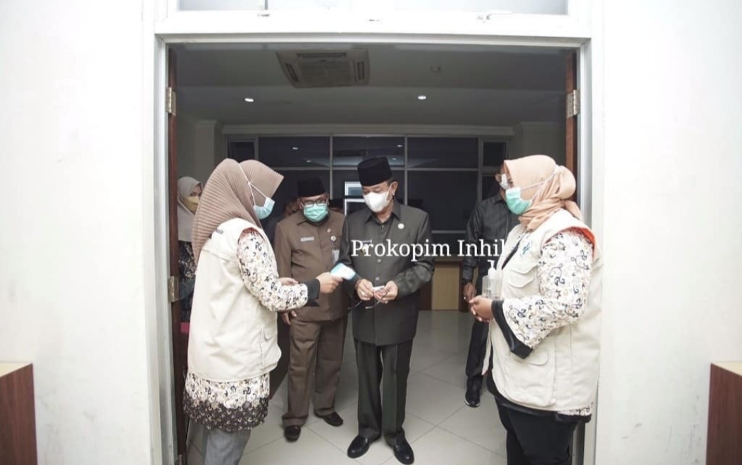 HM Wardan Lantik Pejabat Administrator di Lingkungan Pemkab Inhil