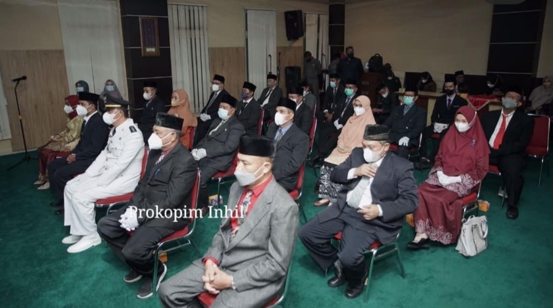 HM Wardan Lantik Pejabat Administrator di Lingkungan Pemkab Inhil