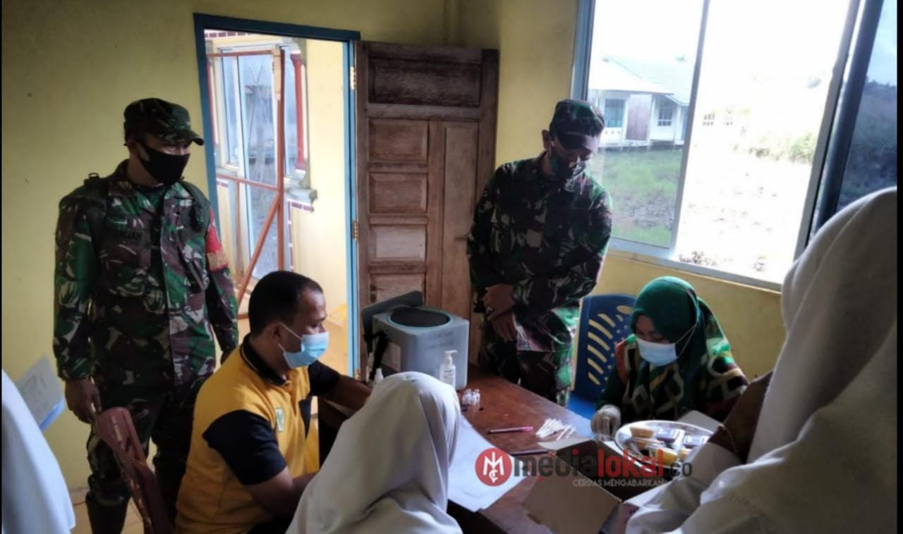 Dinkes Inhil Melalui UPT Puskesmas Sungai Piring Terus Gencarkan Vaksinasi Pelajar