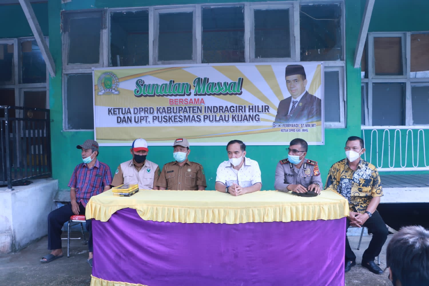 UPT Puskesmas Pulau Kijang Laksanakan Khitanan Massal Gratis untuk Masyarakat