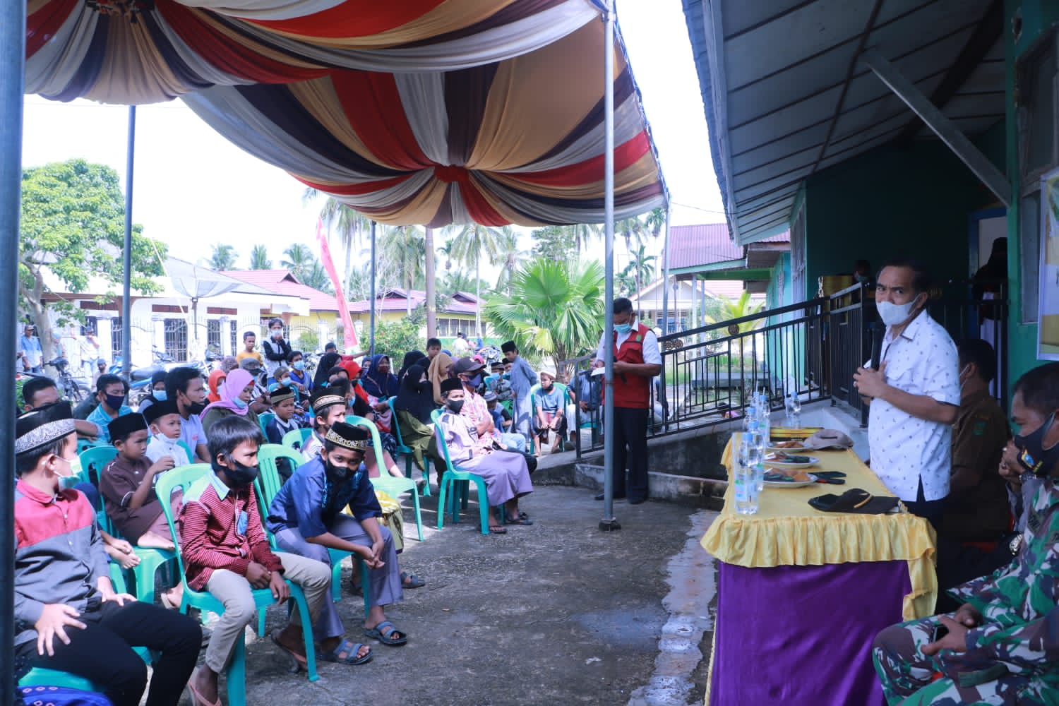 UPT Puskesmas Pulau Kijang Laksanakan Khitanan Massal Gratis untuk Masyarakat