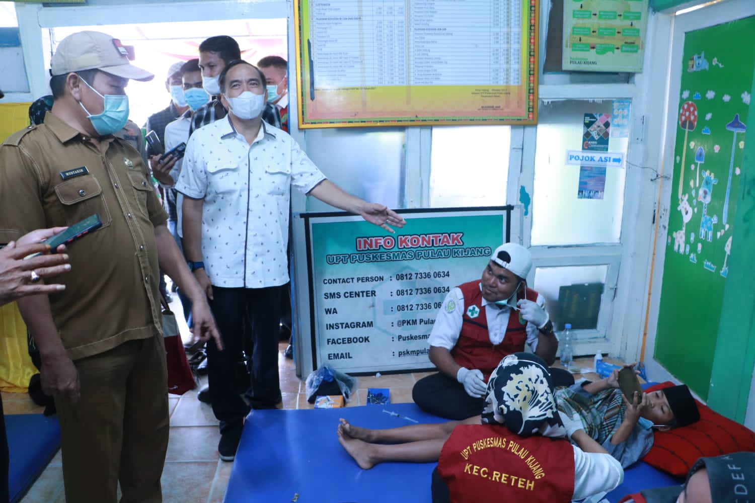 UPT Puskesmas Pulau Kijang Laksanakan Khitanan Massal Gratis untuk Masyarakat