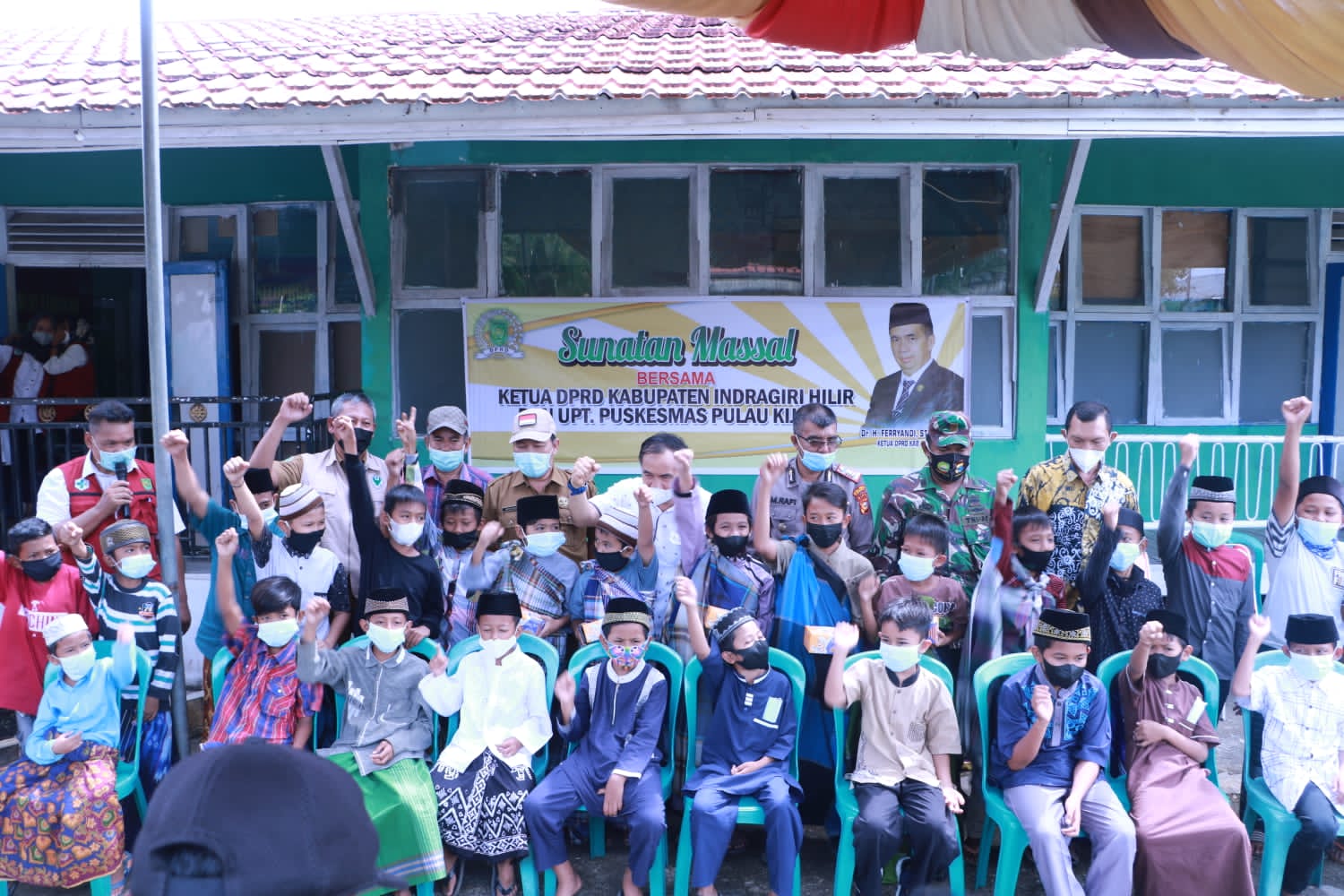 UPT Puskesmas Pulau Kijang Laksanakan Khitanan Massal Gratis untuk Masyarakat