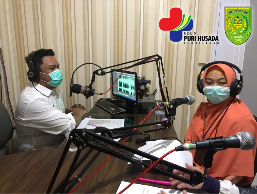 Apoteker RSUD Puri Husada Tembilahan Hadir Sebagai Narsum Pada Bual-Bual Sehat Tentang Batas Penggunaan Obat di Gemilang FM