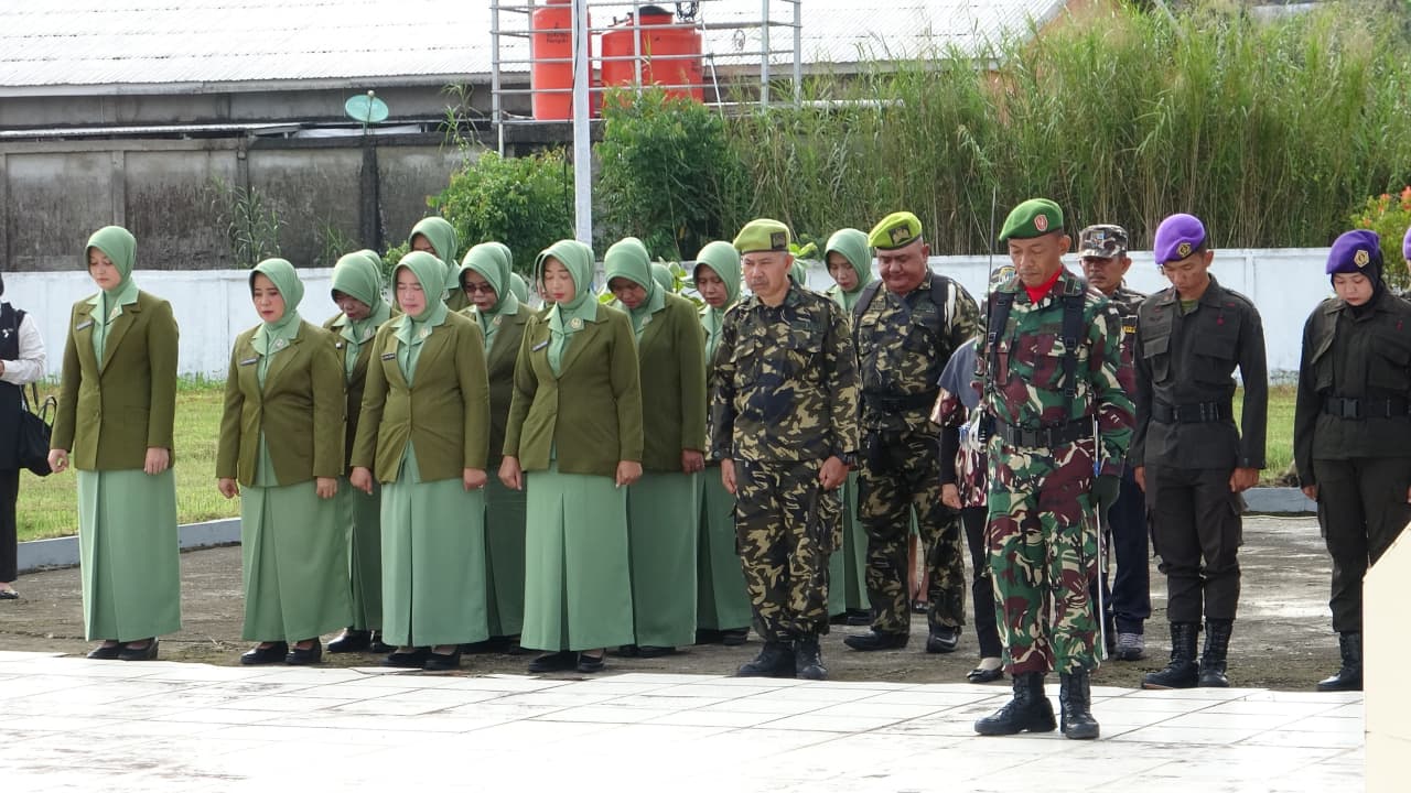 Wakil Bupati Inhil Hadiri Upacara Ziarah Nasional dalam Rangka HUT TNI ke-80