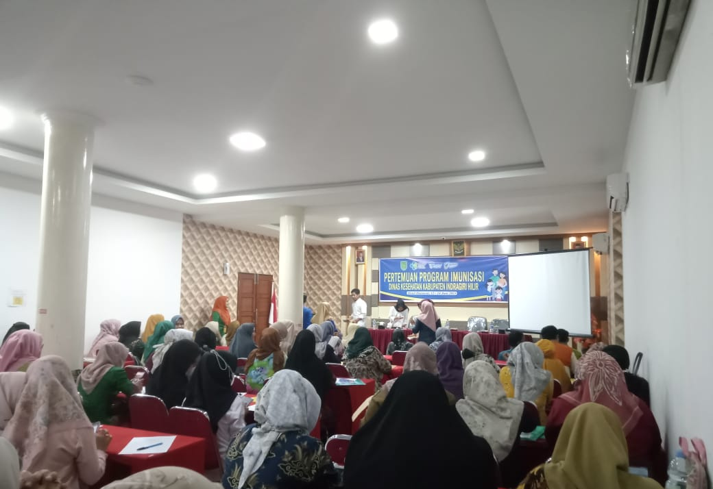 Dinkes Inhil Gelar Pertemuan Program Imunisasi yang Diikuti Seluruh Bidan dan Puskesmas se Inhil