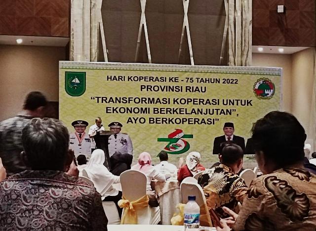 Didampingi Kadiskopukm Inhil, Koperasi Tasmal Raih Prestasi Terbaik Kedua Tingkat Provinsi Riau