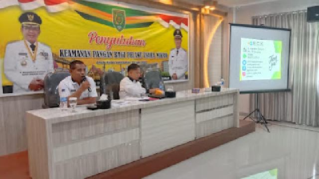 Dinas Koperasi dan UKM Inhil Menggelar Penyuluhan Keamanan Pangan