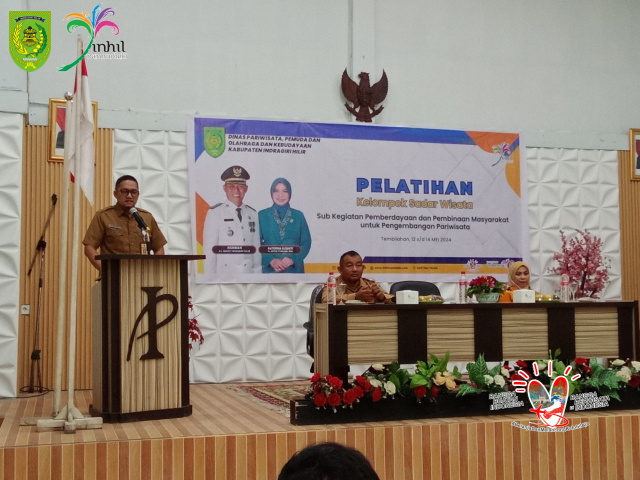 Peningkatan Kualitas SDM Pariwisata, Disparporabud Inhil Gelar Pelatihan Pokdarwis