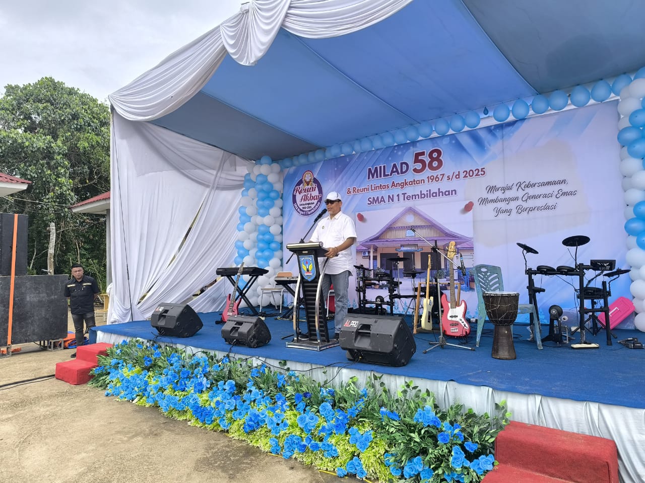 SMAN 1 Tembilahan Gelar Milad ke-58, Bupati Inhil; Momentum Silaturahmi dan Kolaborasi