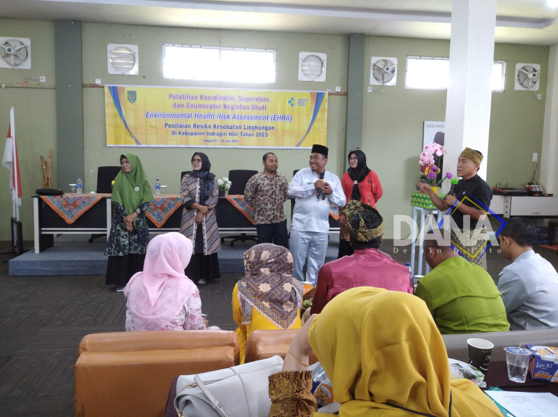 Dinkes Inhil Gelar Pelatihan Studi EHRA Penilaian Resiko Kesehatan