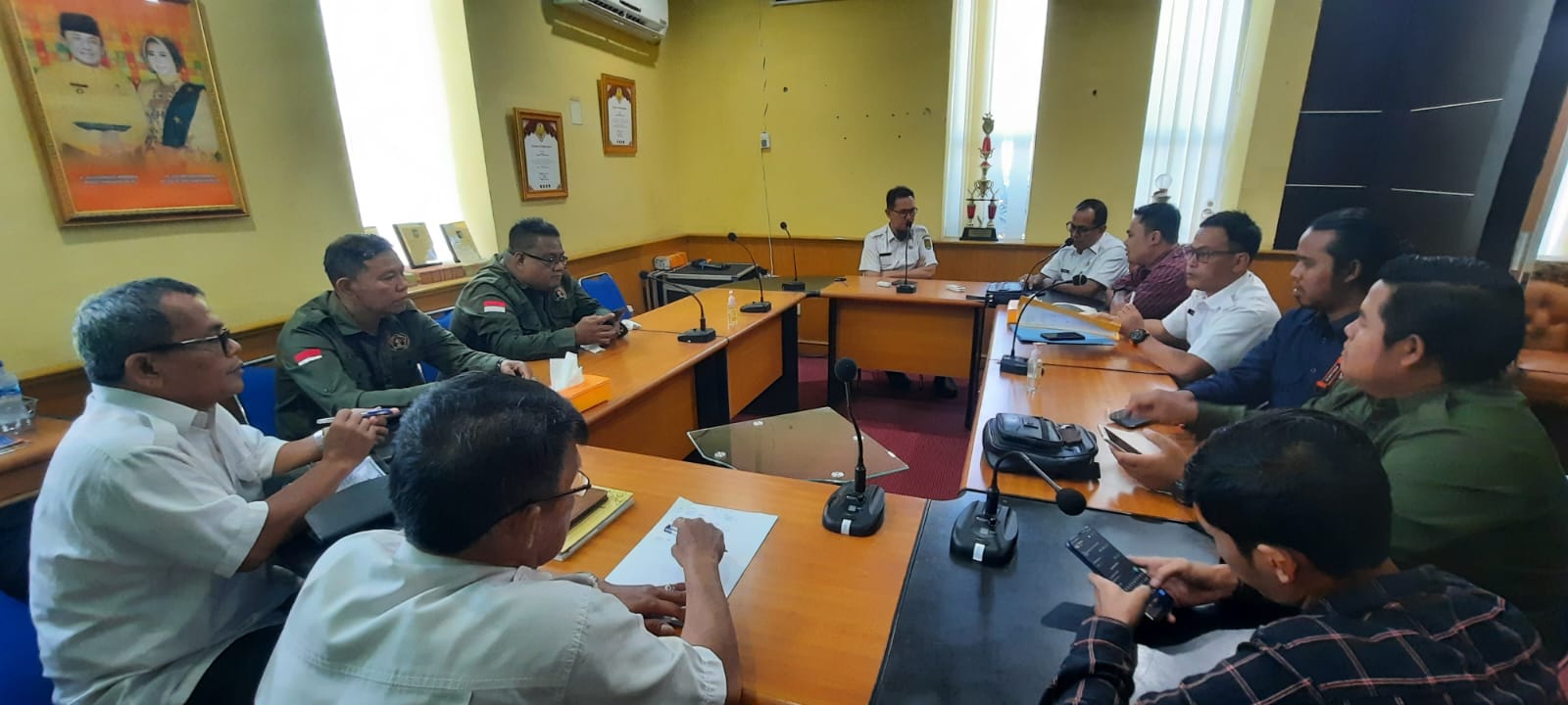 DPMPTSP Inhil Gelar Rapat Perdana Persiapan Temu Binis Dalam Rangka HPN