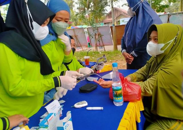 Dinkes Inhil Lakukan Vaksinasi Covid-19 Untuk Masyarakat