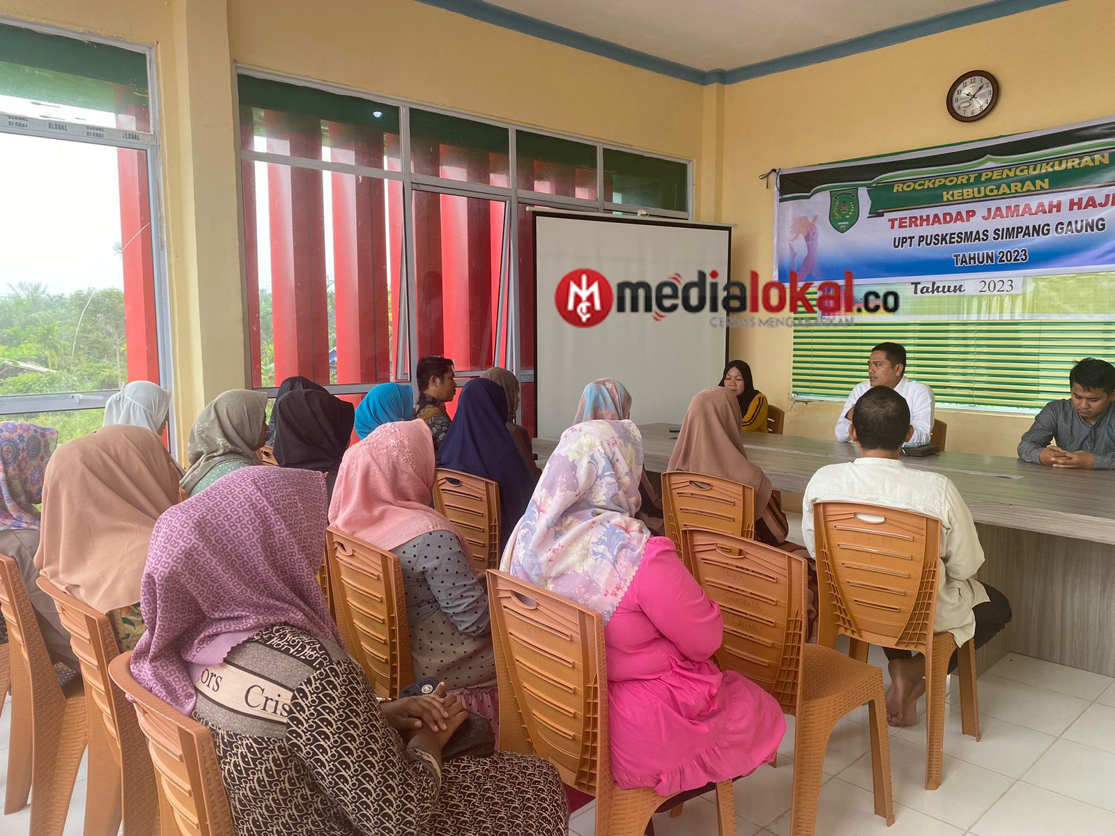 Tingkatkan Pelayanan Kesehatan, Sekretaris Dinas Kesehatan Kunker ke Pkm Simpang Gaung