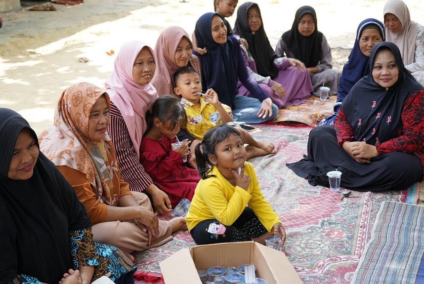 Ketua DPRD Pekanbaru Muhammad Sabarudi Temui Ibu-ibu Petani