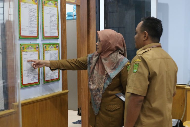 Petugas Penyelenggara Pelayanan Publik DPMPTSP Inhil Ikuti Simulasi Penilaian Pengetahuan, Evaluasi Petugas Pelayanan
