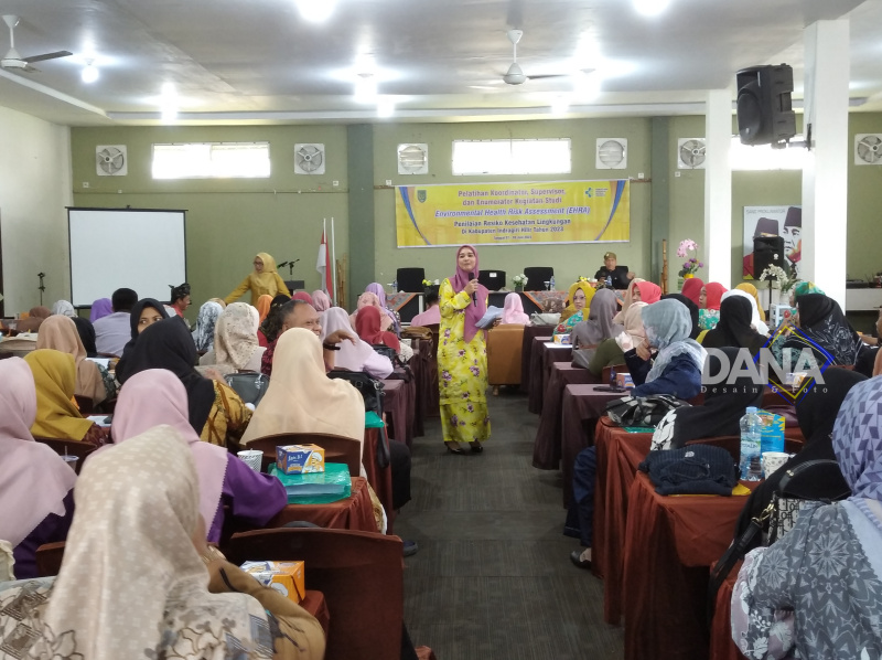 Dinkes Inhil Gelar Pelatihan Studi EHRA Penilaian Resiko Kesehatan