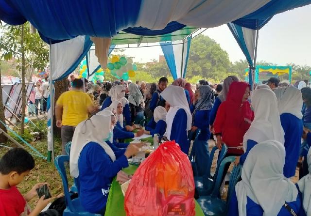 Semarakkan HKN ke-58, Dinkes Inhil Gelar Pemeriksaan Kesehatan Secara Gratis