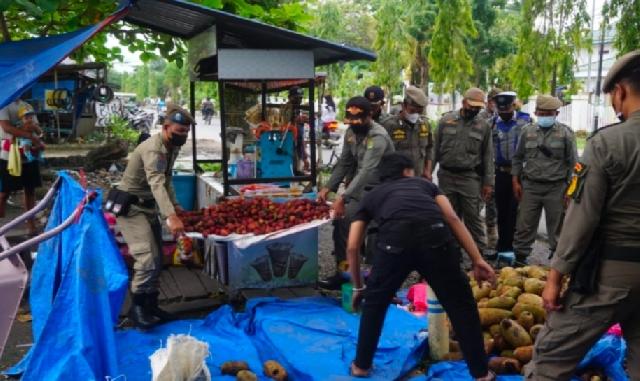 Satpol PP Inhil Lakukan Pengawasan Terhadap PKL