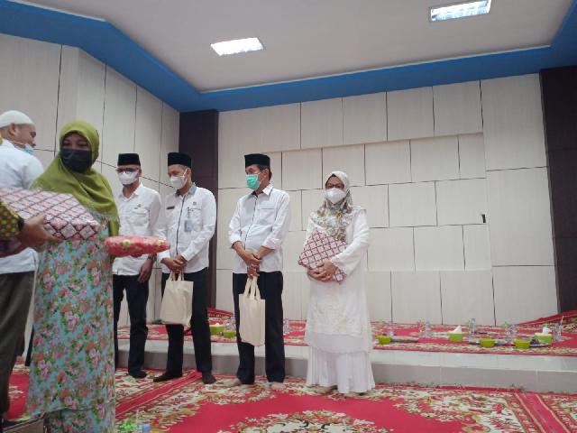 Serangkaian dengan Maulid Nabi Muhammad SAW, Disdik Inhil Gelar Pisah Sambut Pejabatnya